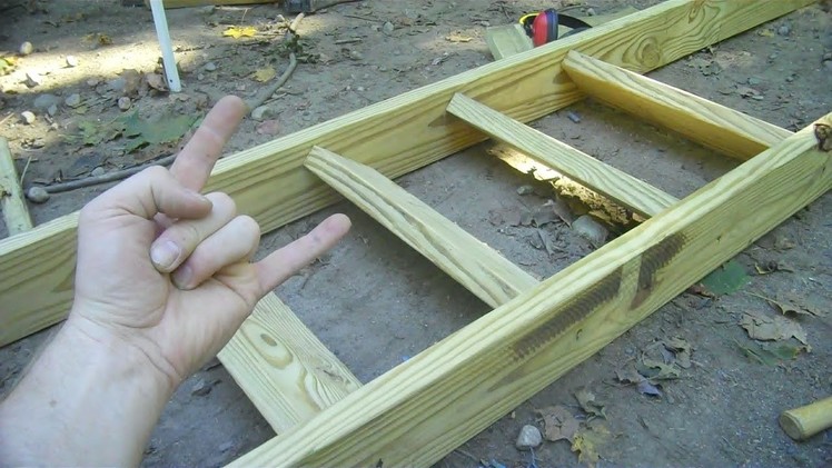 Deek's SIMPLE Stair Building Trick for Tiny House Lofts, Decks, Cabins. 