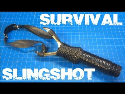 DIY $5 Survival Slingshot from Household Items!