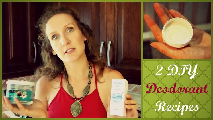 DIY Deodorant | 2 Recipes | My Body Odour Experience | VitaLivesFree