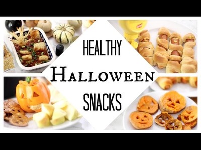 DIY Healthy Halloween Party Snacks | Quick + Easy!