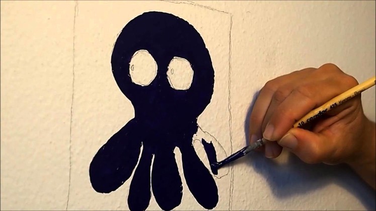 DIY How to paint children's bedroom - Manualidades: cómo pintar en la habitación de los niños