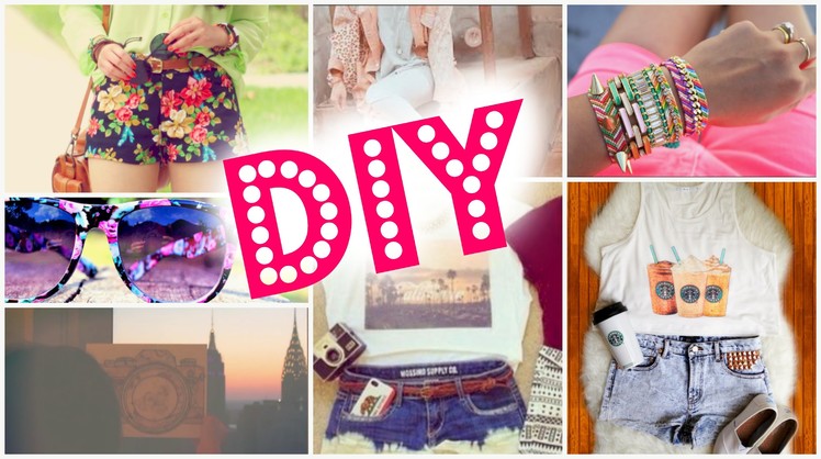 DIY Make Your Own Clothes For Summer