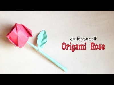 DIY : Origami Rose