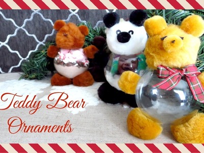 DIY Teddy Bear Ornaments (JustMeRache) #guest411momma