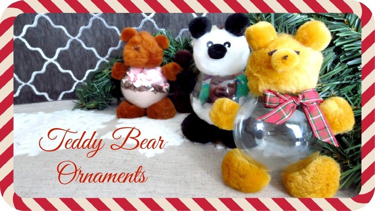 DIY Teddy Bear Ornaments (JustMeRache) #guest411momma