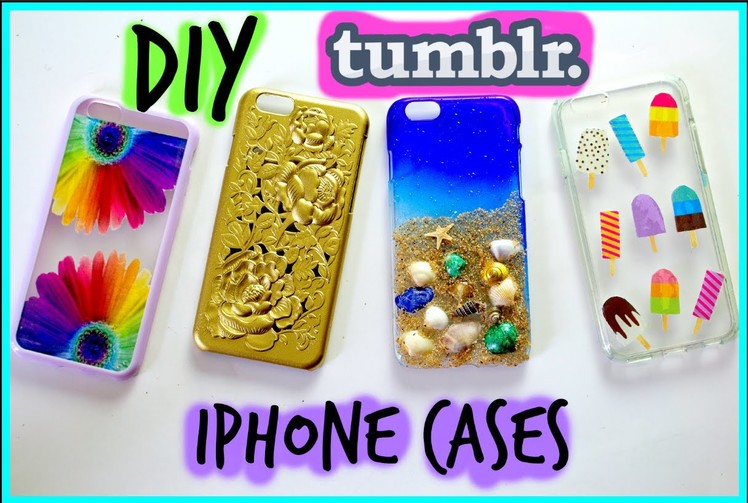 DIY Tumblr Inspired iPhone Cases| Easy & Affordable |