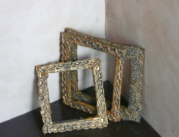 Dollhouse Miniature Antique Frame