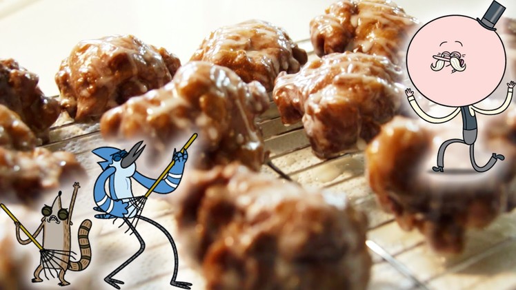 Double-Glazed Apple Fritters, Regular Show, Feast of Fiction S4 Ep11