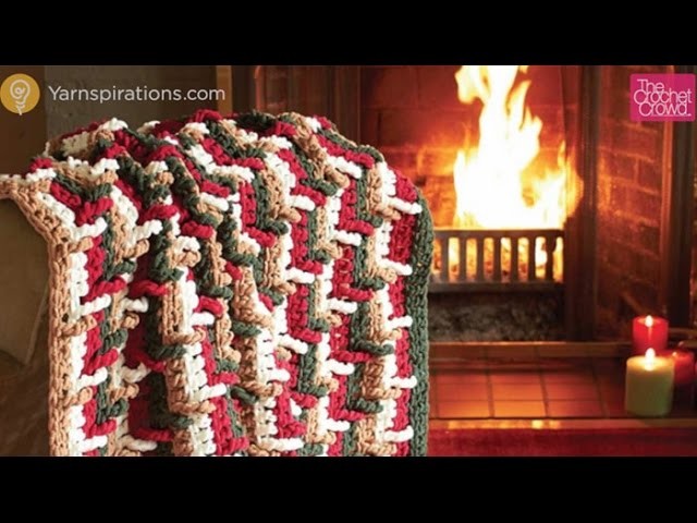 How To Crochet a Step Ladder Afghan