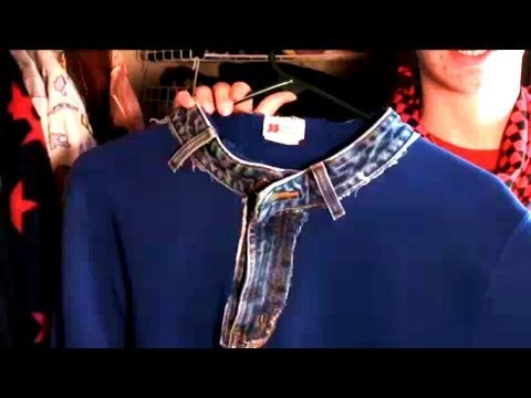How to Make a Jean Collar Sweatshirt, Contest, Threadbanger
