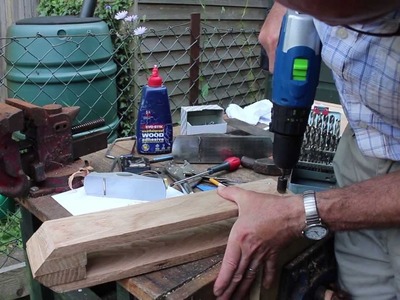 How to Make a Leatherworkers Clamp or Stitching Pony