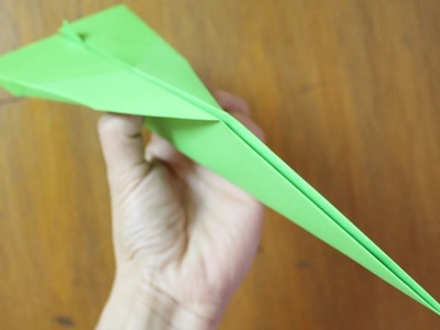 How to make a paper airplane that flies far