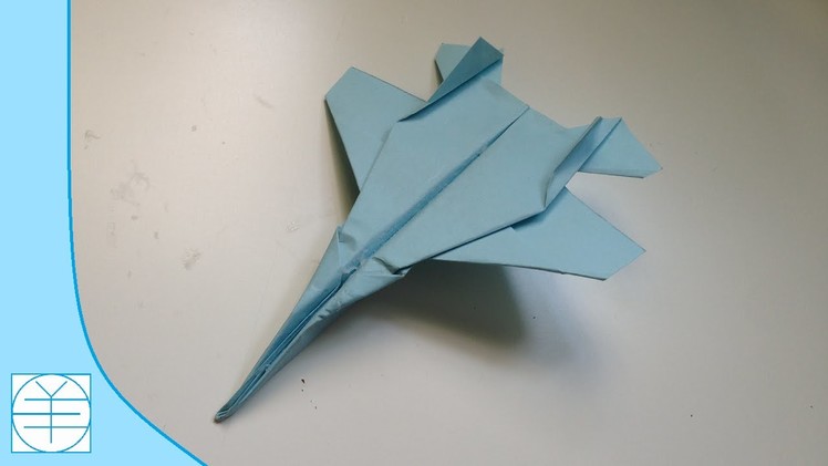 How To Make A Paper F15 Jet That flies. (Easy) (Full HD)
