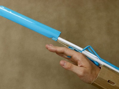 How to make a Paper knife - Rotative Predator Blade - Paper Sword