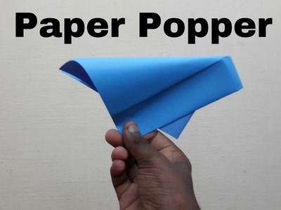How to Make a Paper Popper that's Really Loud  - Very Easy
