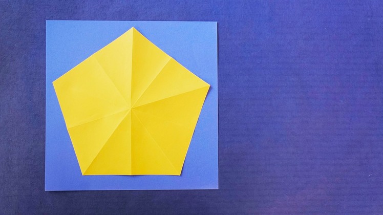 How to make a pentagon from a square :: Pentágono a partir de un cuadrado