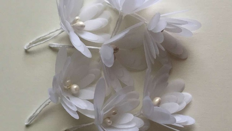 How To Make Beautiful Vellum Flowers - DIY Crafts Tutorial - Guidecentral