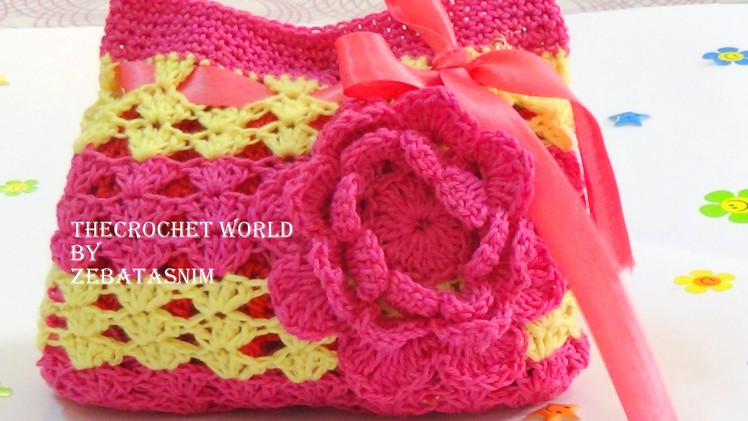 HOW TO MAKE CROCHET PURSE PART-2