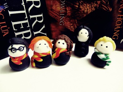 How to make Harry Potter, Ron, Hermione, Snape, Malfoy by Polymer Clay