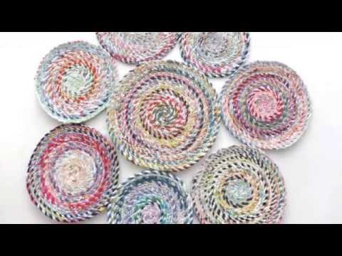 How To Sew  A Circle Rug From Fabric Rope - DIY Home Tutorial - Guidecentral