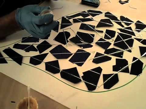 LEAF -  How to make a solar panel DIY