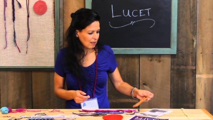 Lucet braiding and cord making