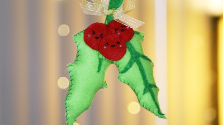Mistletoe Plush ♥ DIY - KAWAIIMAS