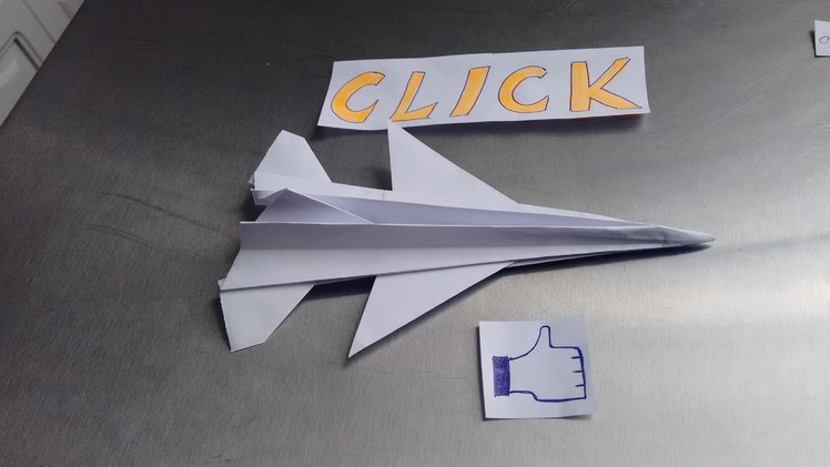 Paper Airplanes - How to make a paper airplane F16