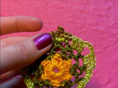 Picot Stitch for my Barefoot Sandal Patterns Tutorial