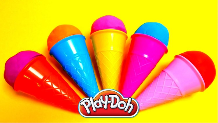 Play-Doh Surprise Egg Ice Cone - Minions, Peppa Pig, Filly Witchy, SpongeBob Toys