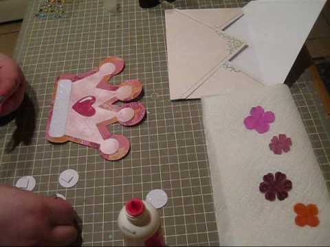Princess crown Easy Mothers day card