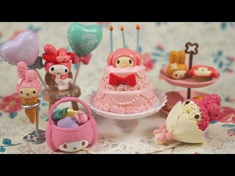 ❀ Sanrio My Melody Floral Party Re-ment Unboxing ❀