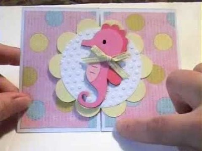 Seahorse Card #1 Create a Critter