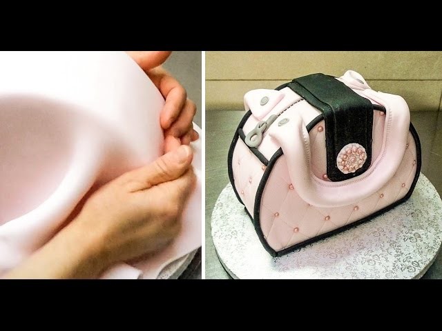 Simple Purse Cake Decorating - How To by CakesStepbyStep