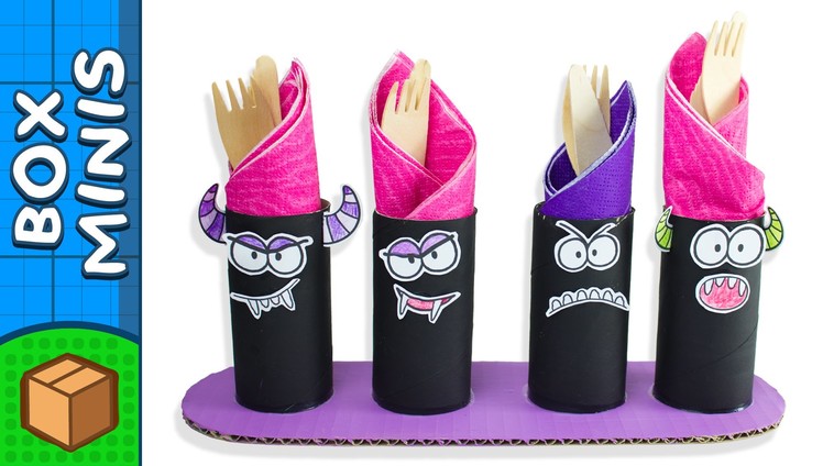 Toilet Roll Halloween Monsters - DIY Crafts Ideas For Kids | Box Minis on BoxYourself