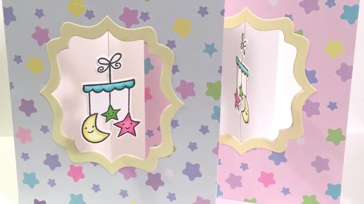 Bubblegum Paper: Baby Cards and Mirror Stamping