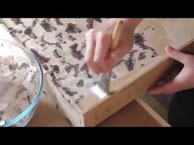 Decoupage three ways - what types of paper can be used?