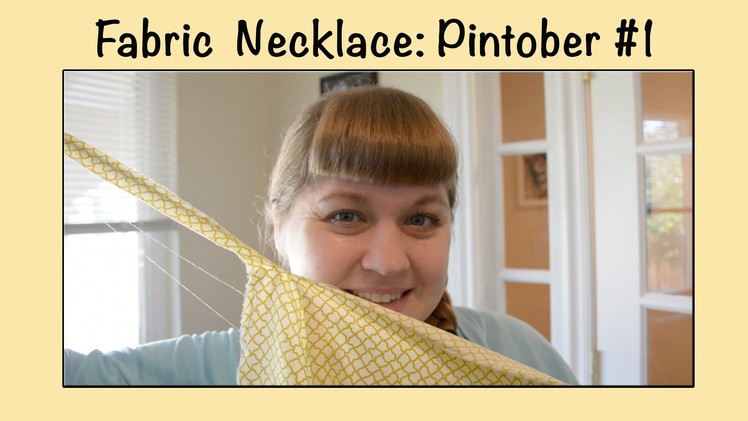DIY Baby Friendly Necklace - Pintober