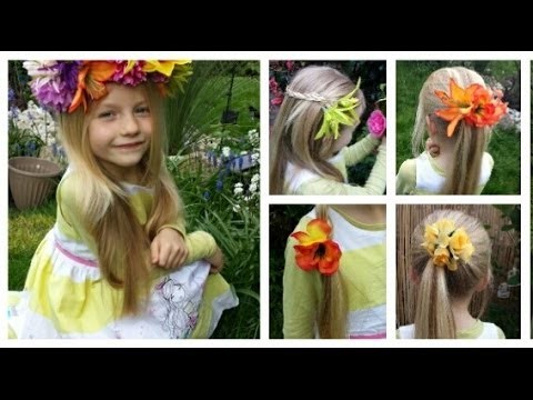 DIY:Floral Accessories!!Flower Crown,Hair Clips and MORE!!!!