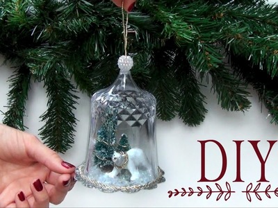 DIY Globe Christmas Ornament