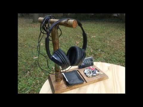 DIY Headphone Stand and Pocket Catch All