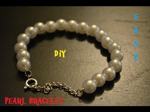 DIY: Pearl Bracelet! EASY to make