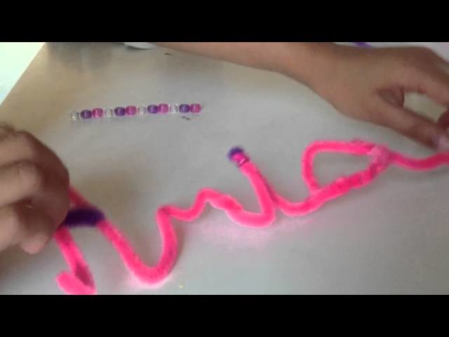 DIY Pipe Cleaner Room Decor