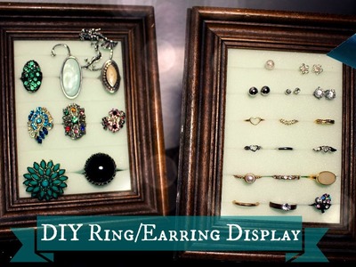 DIY Ring.Earring Display | JilTheReal