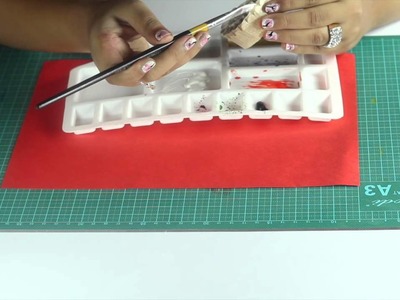 DIY Wrapping Paper-Block Stamping