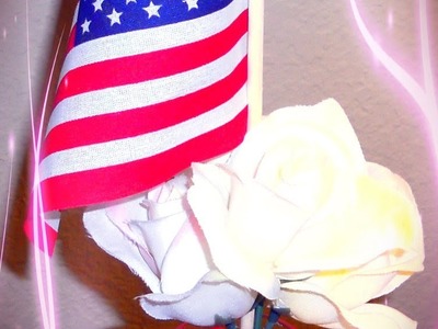 Fun 4th of July centerpiece DIY