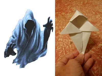 Halloween. Paper Ghost - Fantasma de papel