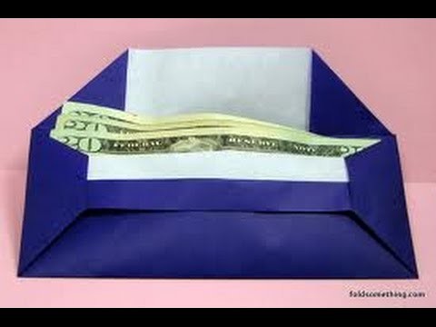 How to make a Envelope Origami? (Envelope Paper Folding step by step)