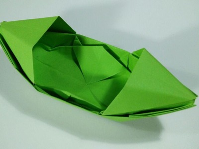 How to make a paper boat - Easy origami
