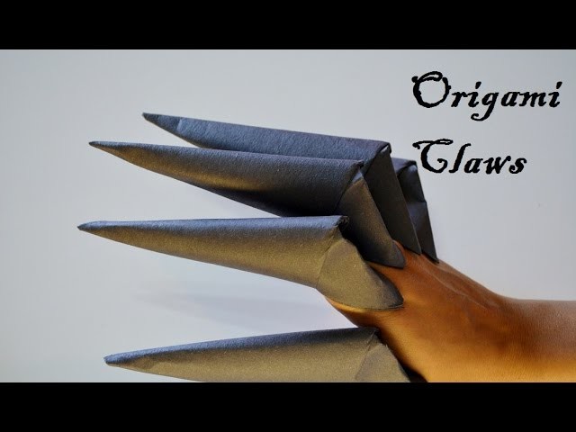 How to make a Paper Claw (Easy Steps)